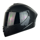 XR-701 XECURO FIBRA DE CARBON  NEGRO BRILLO